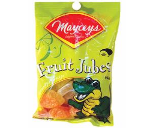 Fruit Jubes Bags 95gm