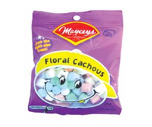 Mayceys: Smiley Floral Cachous 35gm – 24 packs