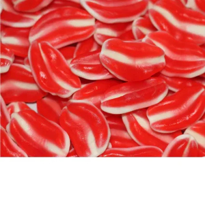 Red Coloured Items : Gummy Lips 2kg