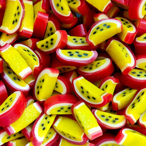 Licorice: Passionfruit Slices