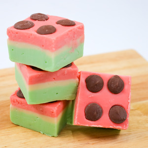 Fudge: Granny Annies Watermelon Fudge