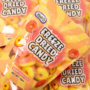 Valentines Day: Freeze Dried Peach Rings