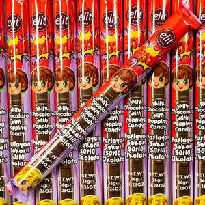 Elit Milk Chocolate w/ Popping Candy Stick
