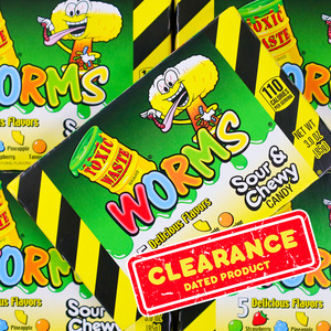 Dated - Toxic waste Worms Theatre Box