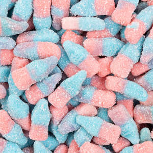 Mini Fizzy Pink/Blue Bottles