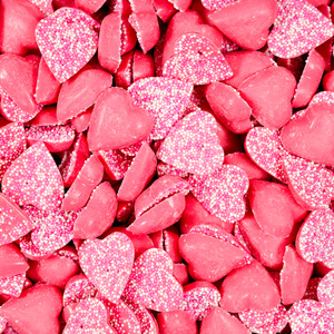 Baby Showers: Choc Pink Hearts