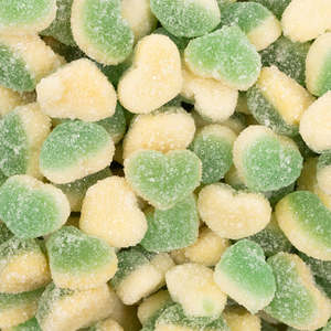 Apple & Custard Hearts