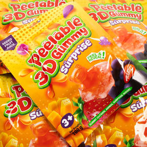 Peelable 3D Gummy Surprise