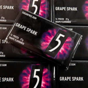 Wrigley's 5 Grape Spark