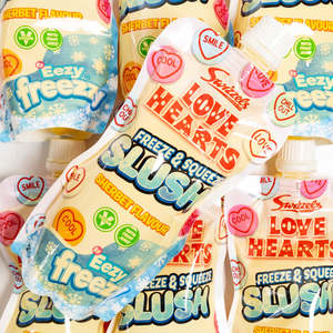Vegan: Swizzels Slush Pouch Love Hearts