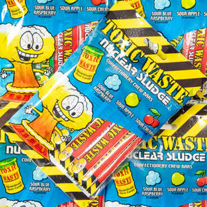 Toxic Waste Nuclear Sludge Mini Chew Bar Bag