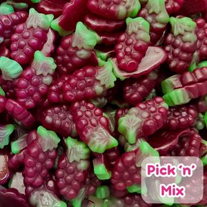 Purple: Sour Grapes 100g (Pick 'n' Mix)