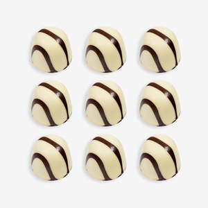 Single Chocolates: Zebra White (Single Chocolate)