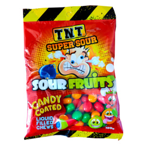 Tnt: TNT Sour Fruits 180g