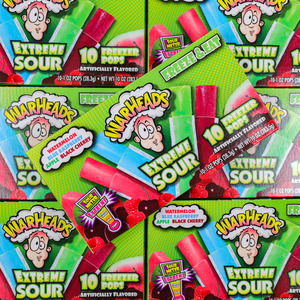 Warheads Freezer Pops 10 Pack