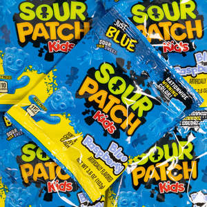 Sour Patch Peg Bag Blue Raspberry