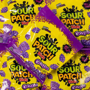Sour Patch Kids Grape Peg Bag