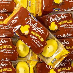 Marshmallow And Fondant: Peeps Chocolate Dipped Chicks 3 Pack