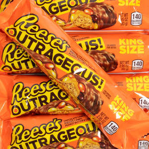 Chocolate: Reese's King Size Outrageous Pieces Bar