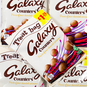 Chocolate: Galaxy Counters Bag 78g