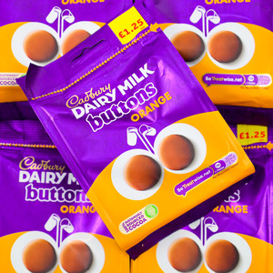 Chocolate: Cadbury Giant Buttons Bag 85g