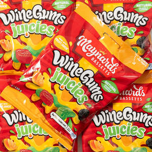 Maynards Bassetts Wine gum Juicies 130g