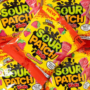 Sour Patch Kids Peg Bag Strawberry 130g