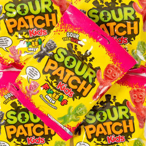 Sour Patch Kids Peg Bag Fruit Mix 130g