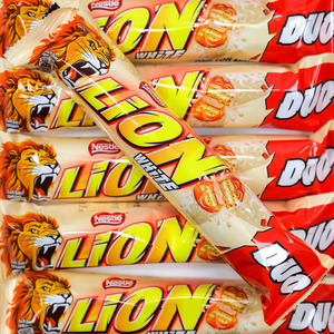 Chocolate: Nestle Lion Bar White Duo 60g