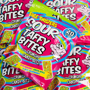New Arrivals: Face Twister Sour Taffy Bites 100g