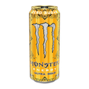 Drinks: Dated Monster Ultra Gold