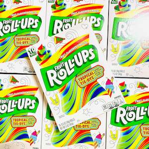 Sale: Fruit Roll Ups Tropical Tie-Dye 10 pcs