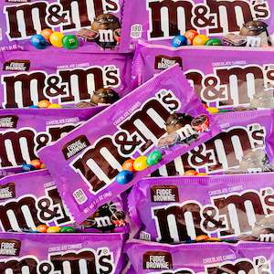 Seconds Lollies: DATED M&M's Fudge Brownie