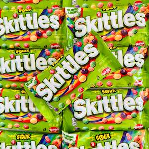 Seconds Lollies: DATED Original Sour Skittles Pouch