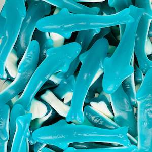 Gummies And Jellies: Blueberry Dolphins