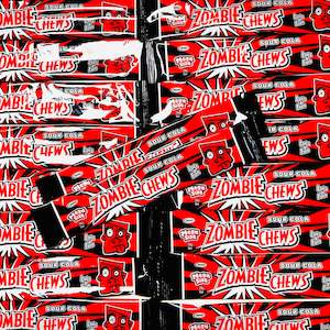 Zombie Chews- Sour Cola 28g