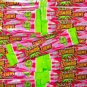 Zombie Chews- Sour Strawberry 28g