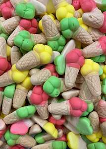 Foams Fondants: Ice Cream Cones