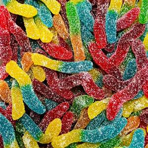Sour And Sugared: Sour Worms
