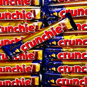 Chocolates: Cadbury Chocolate Bar Crunchie 50g