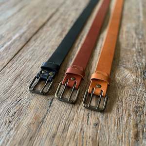 Accessories: Classic 1.5" Belt | Double Prong Buckle