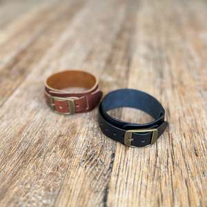 Accessories: Buckled Band Cuff