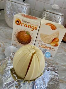 Chocolate: Terry's White Chocolate Orange