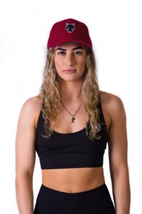 Products: Baseball Hat - Maroon - LONEWOLF APPAREL