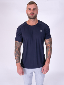 Products: Mens Blue Bamboo Tee - LONEWOLF APPAREL