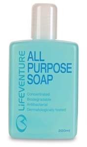 Womens Hygiene: Lifeventure All Purpose Soap 200ml
