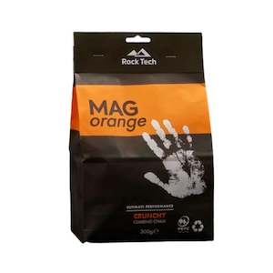 Rock Technologies MAG Orange Crunchy Climbing Chalk - 300g