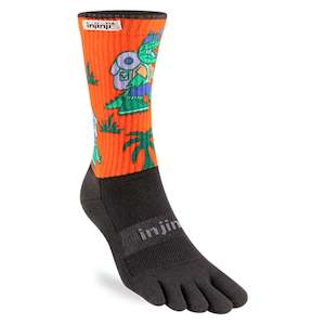 Injinji Clearance Trail Artist Designed Subtropical Mens - Crew