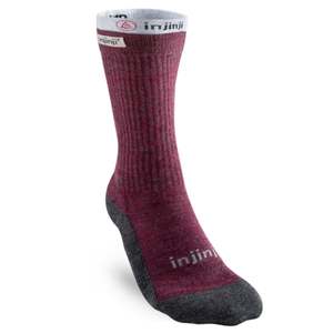 Injinji Nz Performance Toesocks: Injinji Hiker + Liner Womens Sock - Crew
