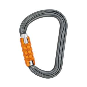 Climbing Carabiner: Petzl William Triact-Lock - Grey